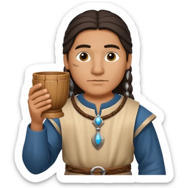 kızıldereli orta çağ kupa sticker