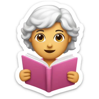 pink journaling sticker