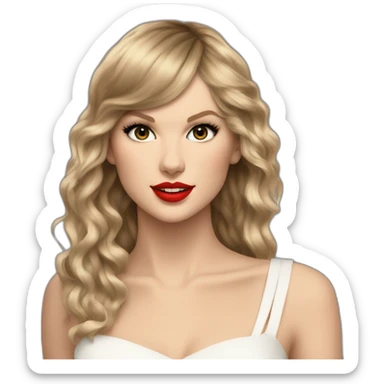 Taylor Swift (Fearless Era) sticker