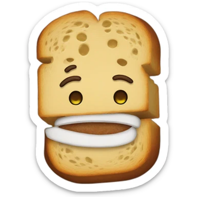 an idiot sandwich sticker