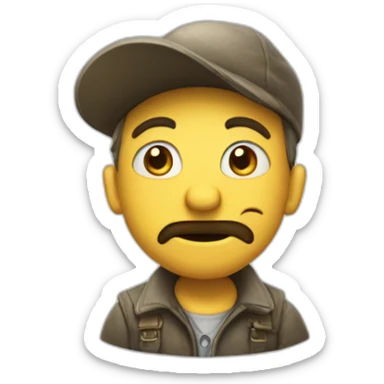 Schtroumpf fumant sticker