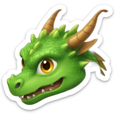 Un Dragon-chouette sticker