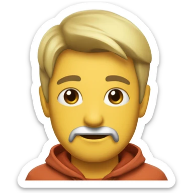 Horký čaj s párou sticker