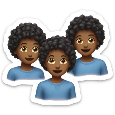 Triplets sticker
