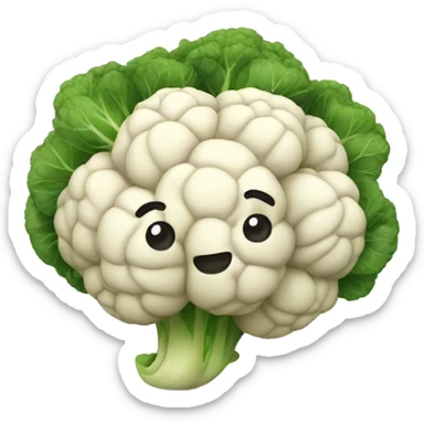 cauliflower Dancing sticker