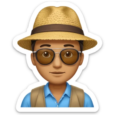 By the way, he wants to go to Peru sticker