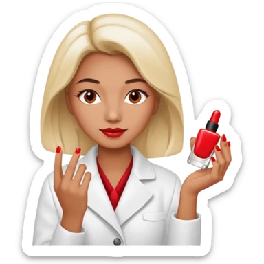 manicurist sticker