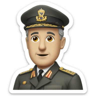 Charles de Gaulle sticker