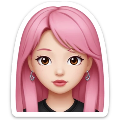 Rose blackpink sticker