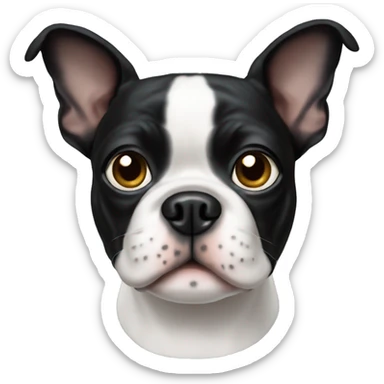 Boston terrier  sticker