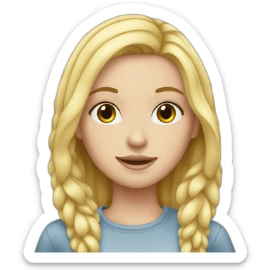 white-girl-shopping sticker