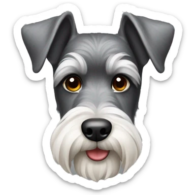 Zwergschnauzer sticker