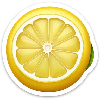 lemon sticker