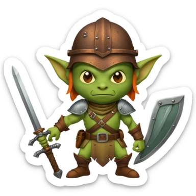 Goblin soldie  sticker