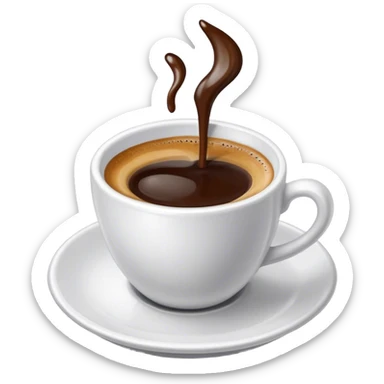 espresso arsthetic  sticker