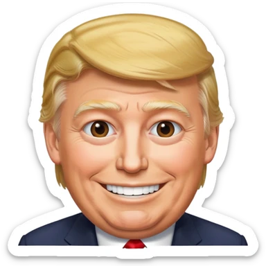 President Trump sticker