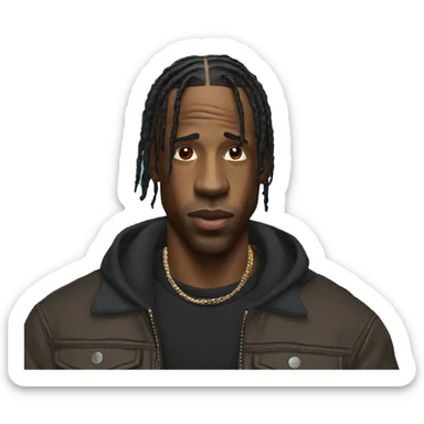 Travis Scott sticker