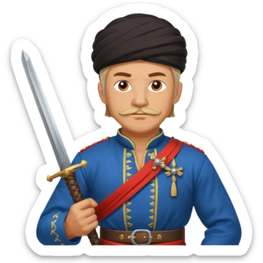 ZAPORIZH COSSACK sticker