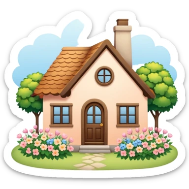 cottage core emoji  sticker