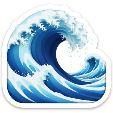 Tsunami sticker