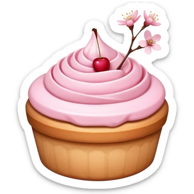 sakura dessert  sticker