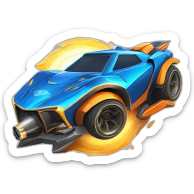 Logo Légende super sonic du jeux rocket league sticker