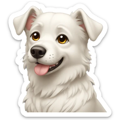 perro con alas sticker