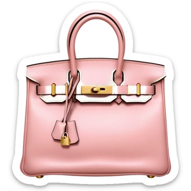 Light pink birkin bag  sticker