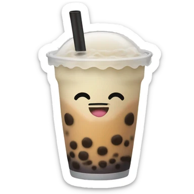Boba tea  sticker