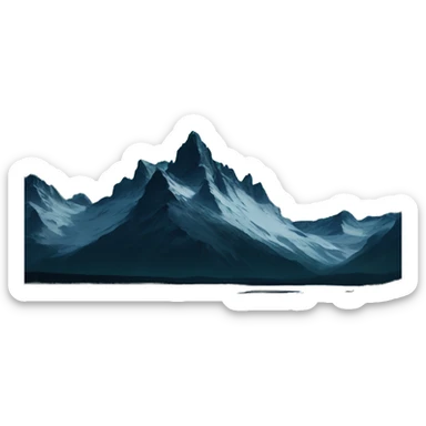 Northern Lights, black background fill sticker