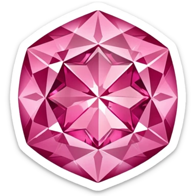 pink diamond sticker