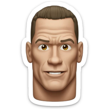 John Cena champion sticker