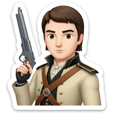 Lord Farquad with a gun sticker