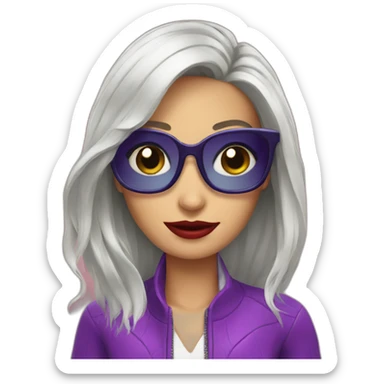 fashionista spider sticker