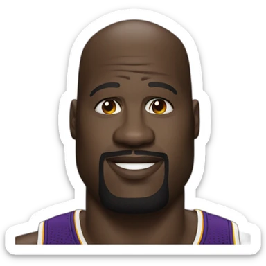 Shaquille O'Neal sticker