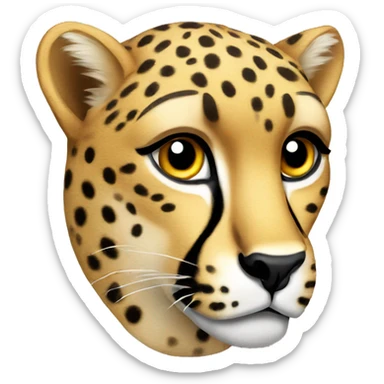 Cheetah  sticker