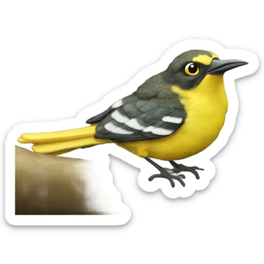 yellowbellied sap sucker sticker