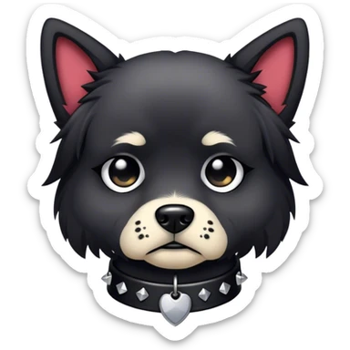 Emo dawg sticker