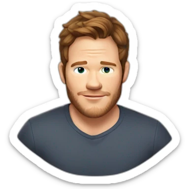 Chris pratt sticker