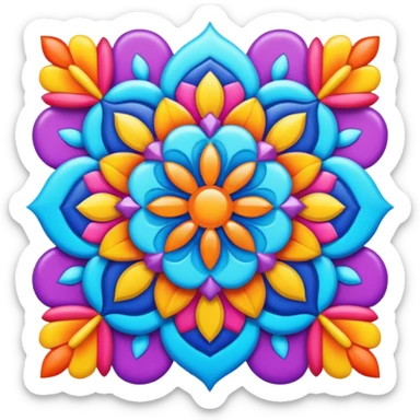 create more color designs using the 1st image sticker