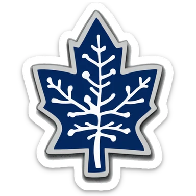 Toronto Maple Leafs logo sticker