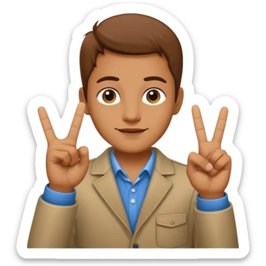 westside hand sign sticker