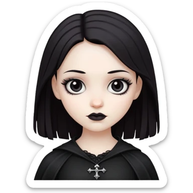 Gothic girl like you sticker