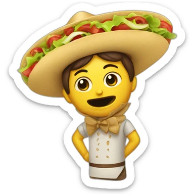 chat sur tacos sticker