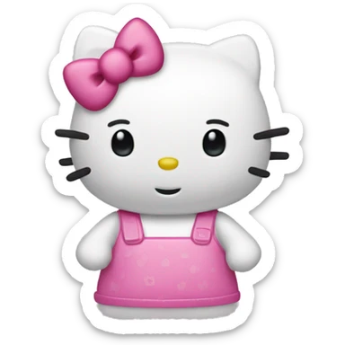 Hello kitty sticker