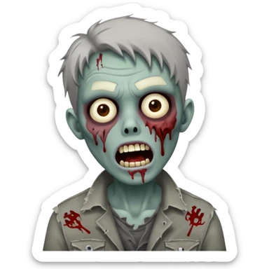 Singing Zombie\ sticker