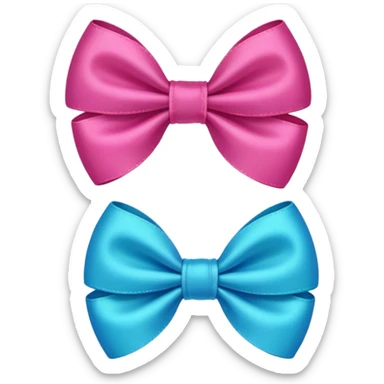 Moños lindos sticker