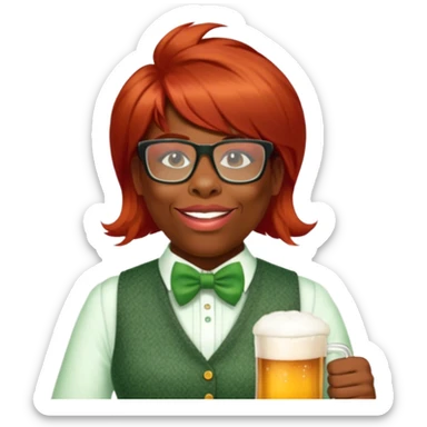 Tipsy Leprechaun sticker