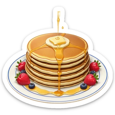 Breakfast and snak sticker