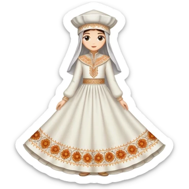 Konya Mevlana Girl sticker